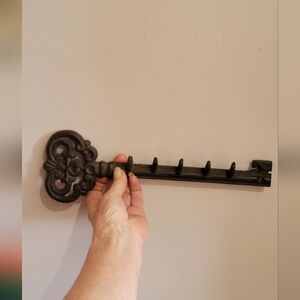 Vintage-Style Cast Iron Key Wall Hook
